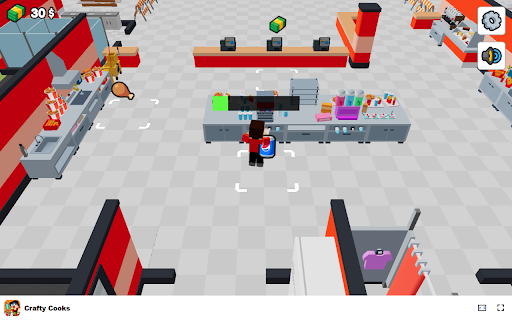 Crafty Cooks Cooking  Management Time Management Game  from Chrome web store to be run with OffiDocs Chromium online