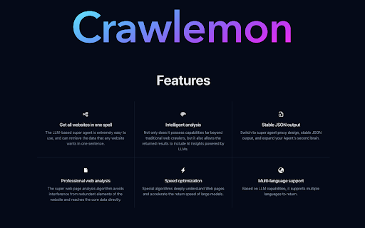 Crawlemon  from Chrome web store to be run with OffiDocs Chromium online