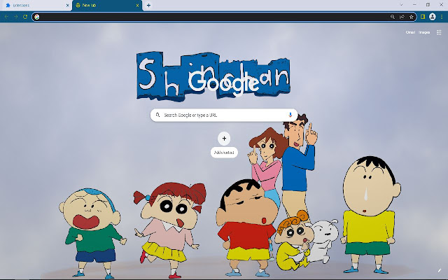 Crayon Shin chan  from Chrome web store to be run with OffiDocs Chromium online
