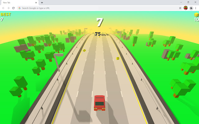 Crazy Pixel Car Racing Game  from Chrome web store to be run with OffiDocs Chromium online