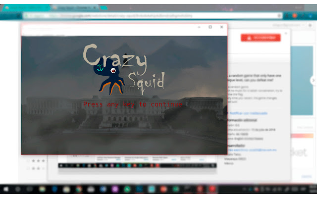 Crazy Squid  from Chrome web store to be run with OffiDocs Chromium online