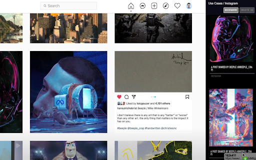CREATANT Bookmarking Tool  from Chrome web store to be run with OffiDocs Chromium online