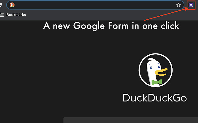 Create a Google Form™  from Chrome web store to be run with OffiDocs Chromium online