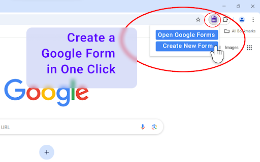 Create Google Form  from Chrome web store to be run with OffiDocs Chromium online
