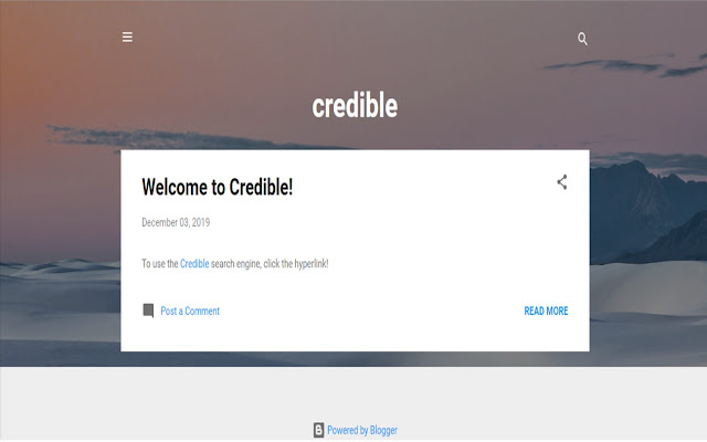 Credible  from Chrome web store to be run with OffiDocs Chromium online