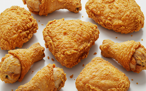 Crispy fried chicken  from Chrome web store to be run with OffiDocs Chromium online