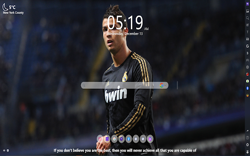 Cristiano Ronaldo (CR7) MeaVana  from Chrome web store to be run with OffiDocs Chromium online