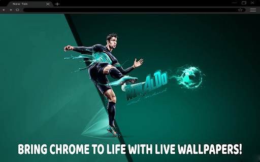 Cristiano Ronaldo Iconic Live Wallpaper  from Chrome web store to be run with OffiDocs Chromium online