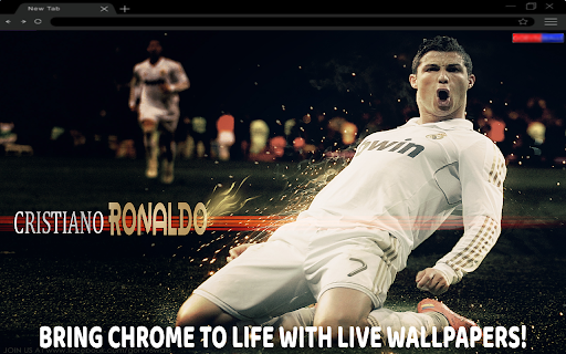 Cristiano Ronaldo Live Wallpaper  from Chrome web store to be run with OffiDocs Chromium online