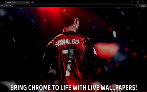 Cristiano Ronaldo: Mesmerizing Stance Live Wallpaper  from Chrome web store to be run with OffiDocs Chromium online