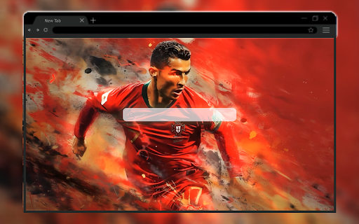 Cristiano Ronaldo with Portugal themed live wallpapers  from Chrome web store to be run with OffiDocs Chromium online