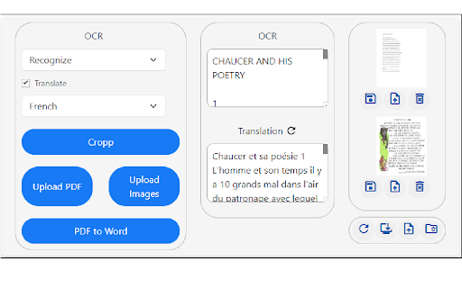 Cropp Ninja OCR  from Chrome web store to be run with OffiDocs Chromium online
