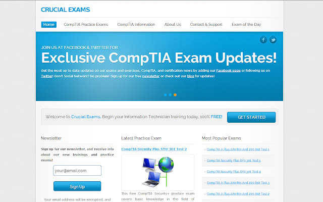 Crucial Exams  from Chrome web store to be run with OffiDocs Chromium online
