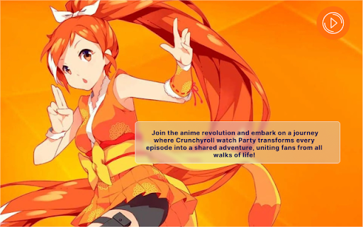 Crunchyroll Watch Party  from Chrome web store to be run with OffiDocs Chromium online