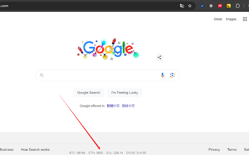 CryptoPeek  from Chrome web store to be run with OffiDocs Chromium online