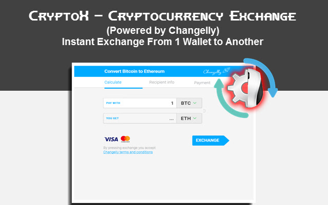 CryptoX Cryptocurrency Exchange  from Chrome web store to be run with OffiDocs Chromium online