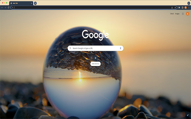 Crystal Ball Reflection Theme  from Chrome web store to be run with OffiDocs Chromium online