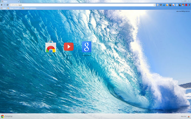 Crystal Blue Wave  from Chrome web store to be run with OffiDocs Chromium online