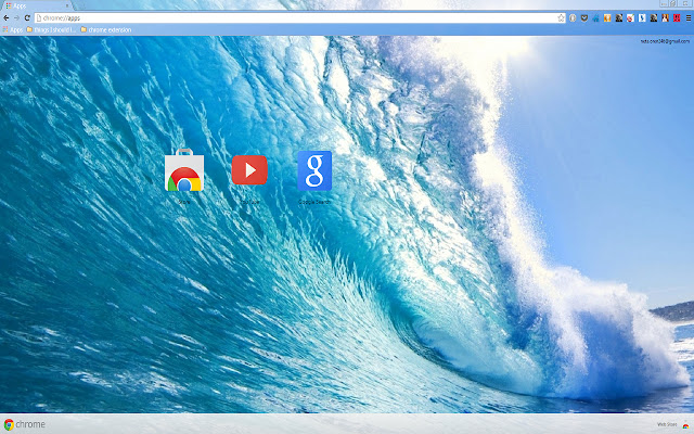 Crystal Blue Wave dari toko web Chrome untuk dijalankan dengan OffiDocs Chromium online