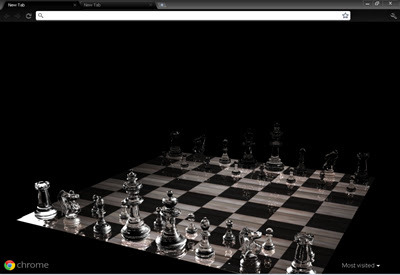 Crystal Chess Board Black Theme  from Chrome web store to be run with OffiDocs Chromium online
