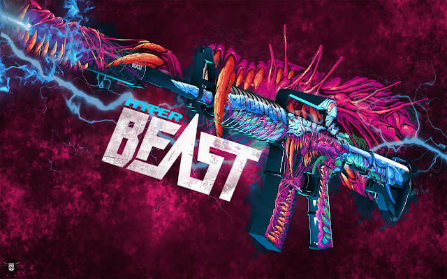 CS:GO Hyper Beast M4A1 S  from Chrome web store to be run with OffiDocs Chromium online
