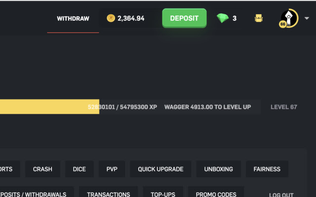 Csgoroll Level Up Calculator from Chrome web store to be run with OffiDocs Chromium online Csgoroll Level Up Calculator from Chrome web store to be run with OffiDocs Chromium online