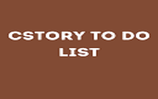 CStory To Do List  from Chrome web store to be run with OffiDocs Chromium online