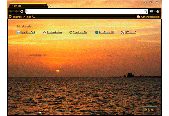 CSunset2 1920 OpticAmber Theme  from Chrome web store to be run with OffiDocs Chromium online