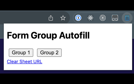 CSV to Form Autofill  from Chrome web store to be run with OffiDocs Chromium online
