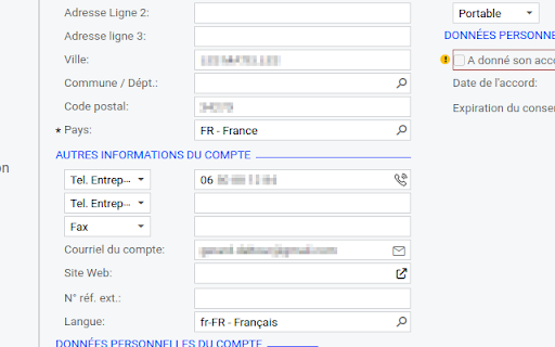 CTI Flex  from Chrome web store to be run with OffiDocs Chromium online