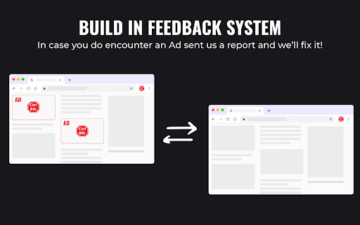 CtrlBlock  from Chrome web store to be run with OffiDocs Chromium online