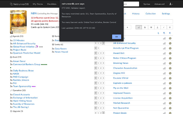 CTZ MWL Validator  from Chrome web store to be run with OffiDocs Chromium online