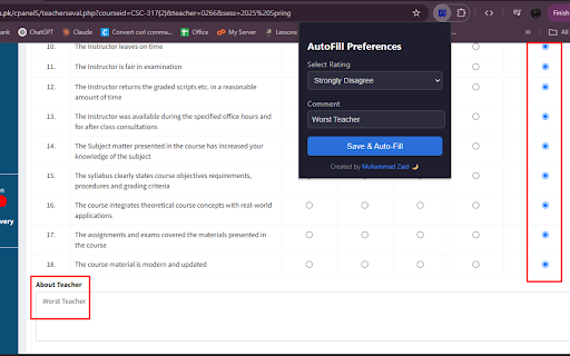 CU BlitZ  from Chrome web store to be run with OffiDocs Chromium online