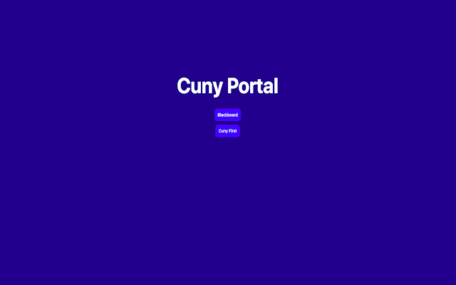 Cuny Portal  from Chrome web store to be run with OffiDocs Chromium online