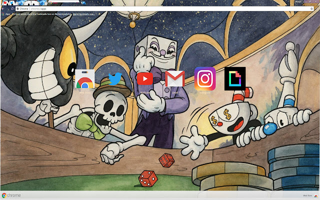 CUPHEAD | EASY PASSION 1920X1080 HD THEME ze sklepu internetowego Chrome do uruchomienia z OffiDocs Chromium online