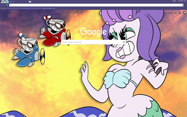 Cuphead | Mermaid Medusa Boss  from Chrome web store to be run with OffiDocs Chromium online