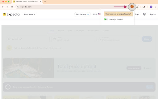 Current Domain Cookie Cleaner  from Chrome web store to be run with OffiDocs Chromium online