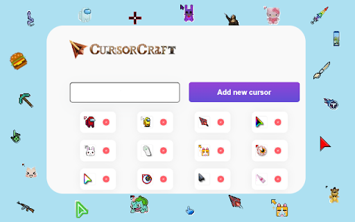 CursorCraft  from Chrome web store to be run with OffiDocs Chromium online