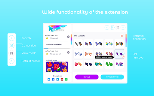 Cursor Space for Chrome  from Chrome web store to be run with OffiDocs Chromium online