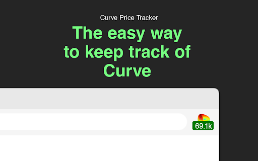 Curve DAO Price Tracker  from Chrome web store to be run with OffiDocs Chromium online