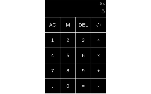 Custom Calculator  from Chrome web store to be run with OffiDocs Chromium online