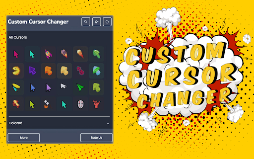 Custom Cursor Changer  from Chrome web store to be run with OffiDocs Chromium online