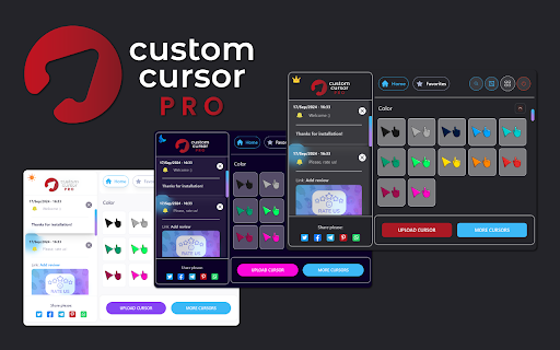 Custom Cursor Pro Custom Cursor  from Chrome web store to be run with OffiDocs Chromium online