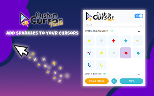 Custom Cursor Trails  from Chrome web store to be run with OffiDocs Chromium online