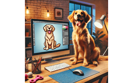 Custom Dog Cursors  from Chrome web store to be run with OffiDocs Chromium online