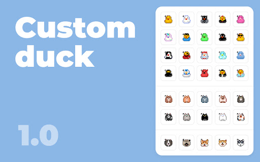 Custom Duck Funny Cursors  from Chrome web store to be run with OffiDocs Chromium online