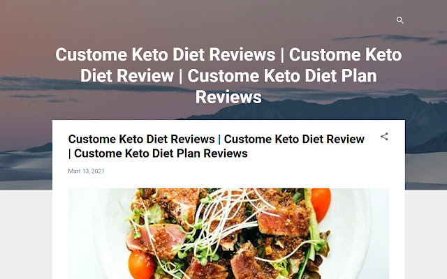 Custome Keto Diet Reviews  from Chrome web store to be run with OffiDocs Chromium online