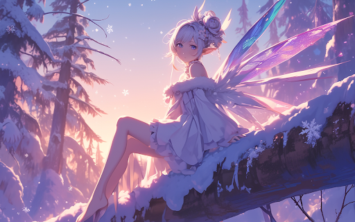 cute anime fairy girl  from Chrome web store to be run with OffiDocs Chromium online