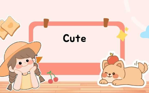 Cute background images  from Chrome web store to be run with OffiDocs Chromium online