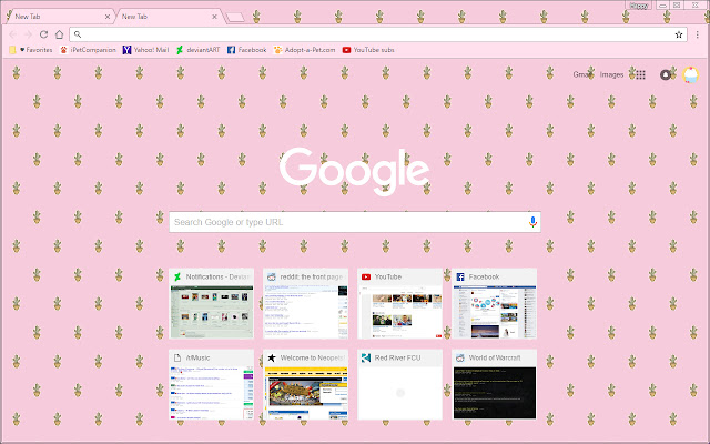 Cute Cactus Pink Theme  from Chrome web store to be run with OffiDocs Chromium online